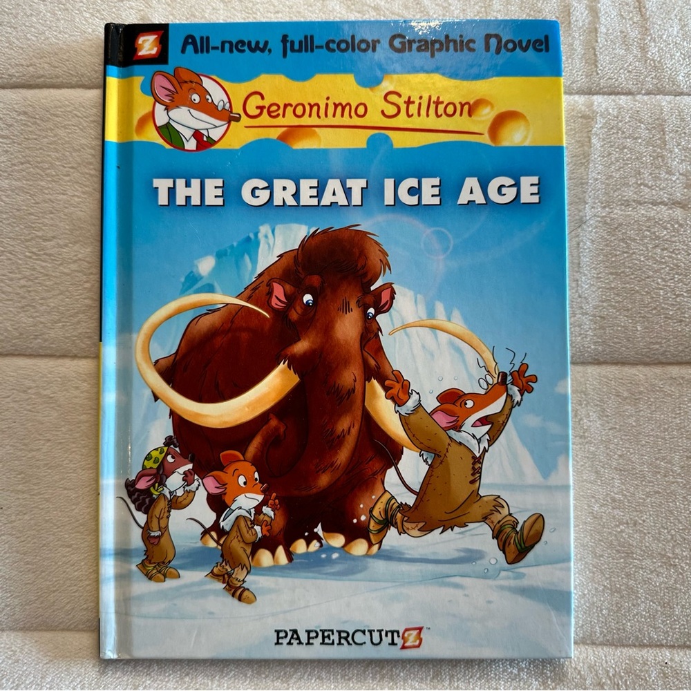 Geronimo Stilton the great Ice Age graphic novel